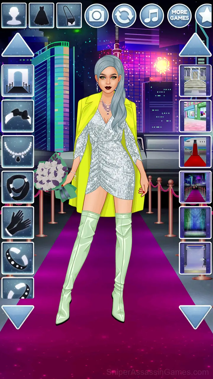 Billionaire Girl Dress Up gameplay screenshot 1