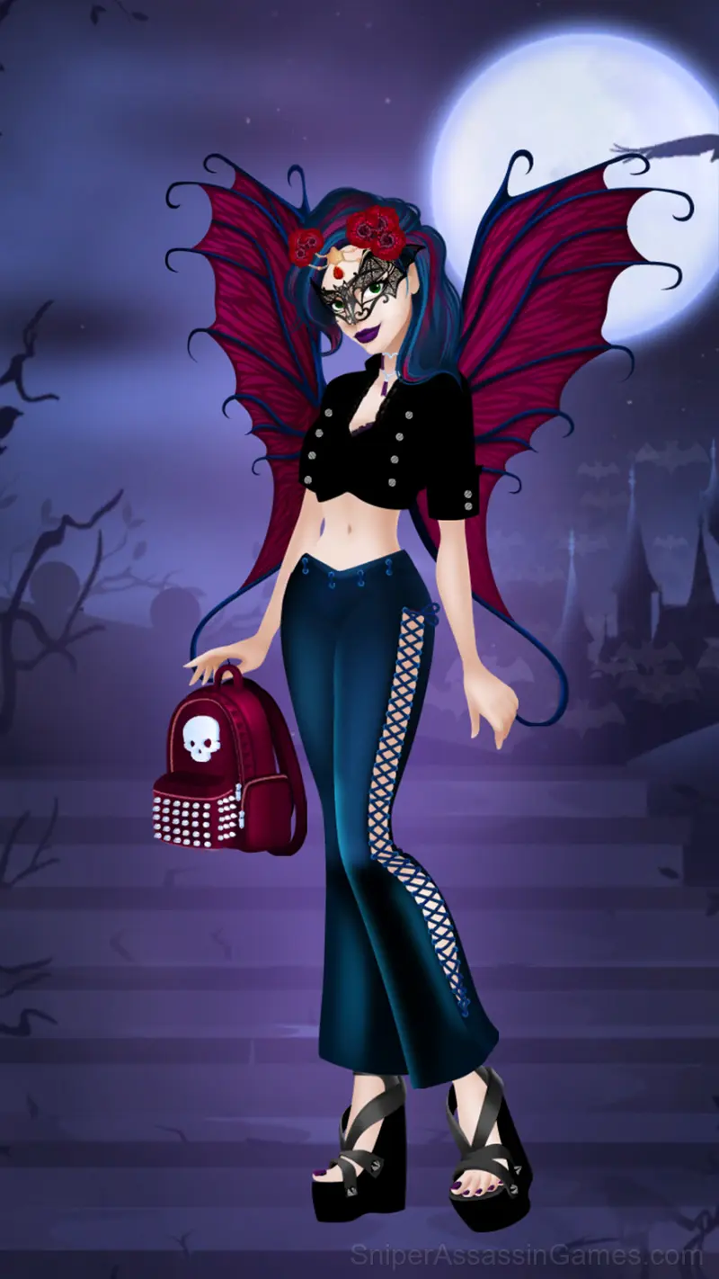 Gothic Girl Dress Up gameplay screenshot 3