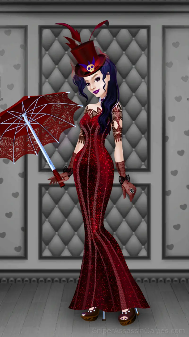 Gothic Girl Dress Up gameplay screenshot 6