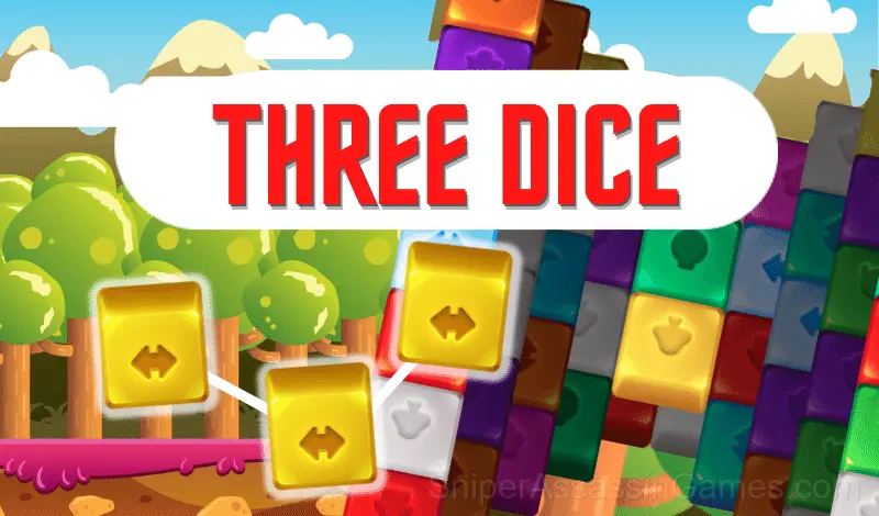 Play Three dice - Mahjong