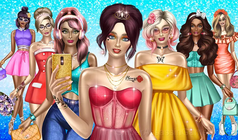 Play Fashion Blogger Dress Up