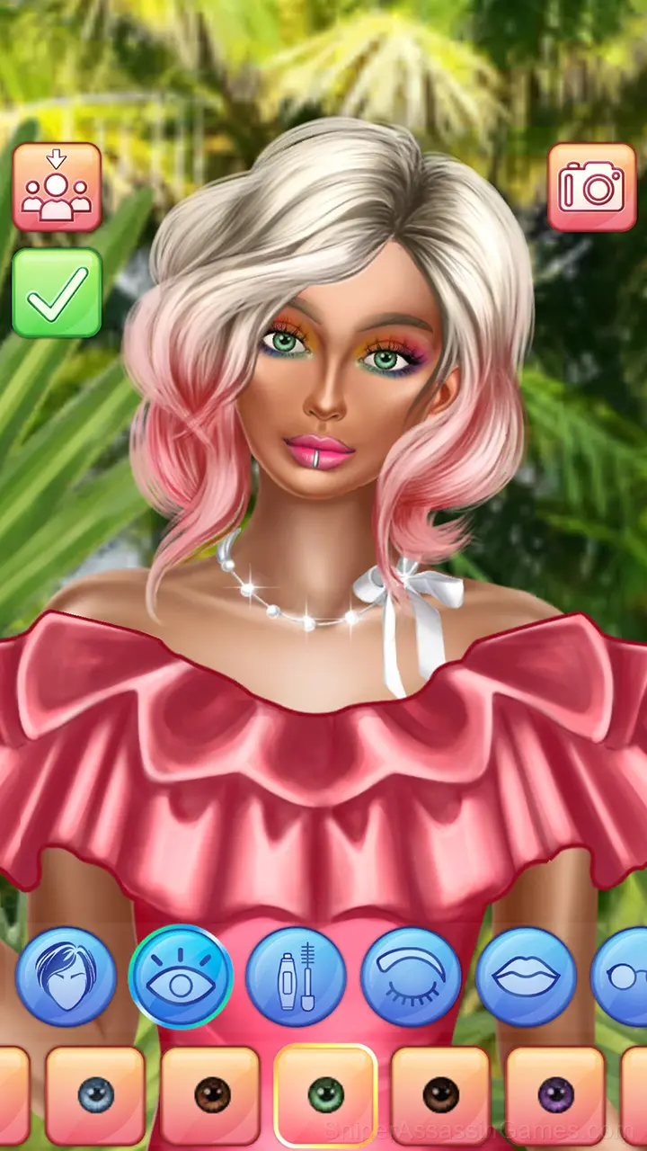 Fashion Blogger Dress Up gameplay screenshot 1
