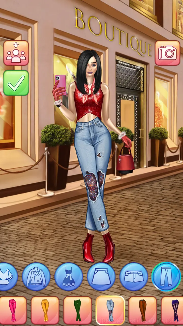 Fashion Blogger Dress Up gameplay screenshot 6