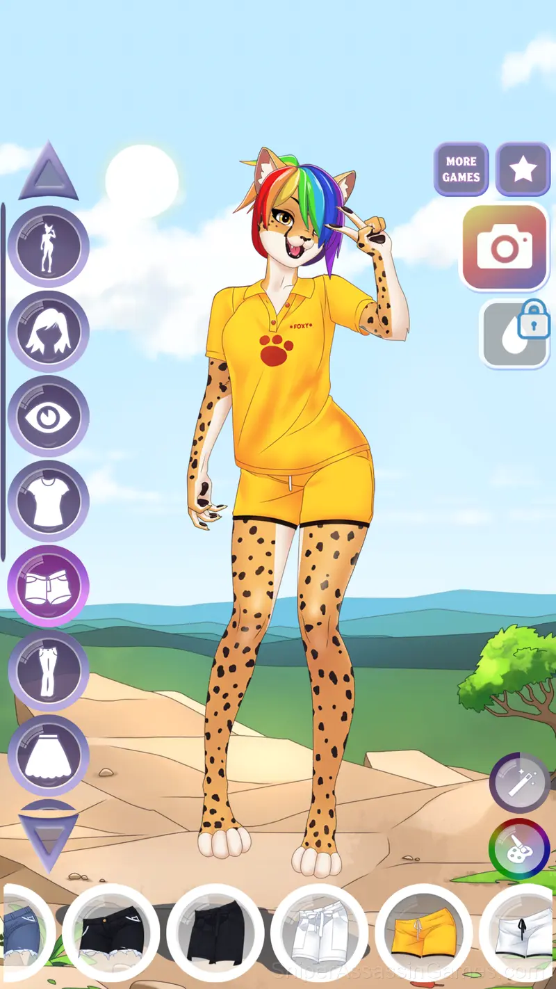 Furry - Anime Dress Up gameplay screenshot 1