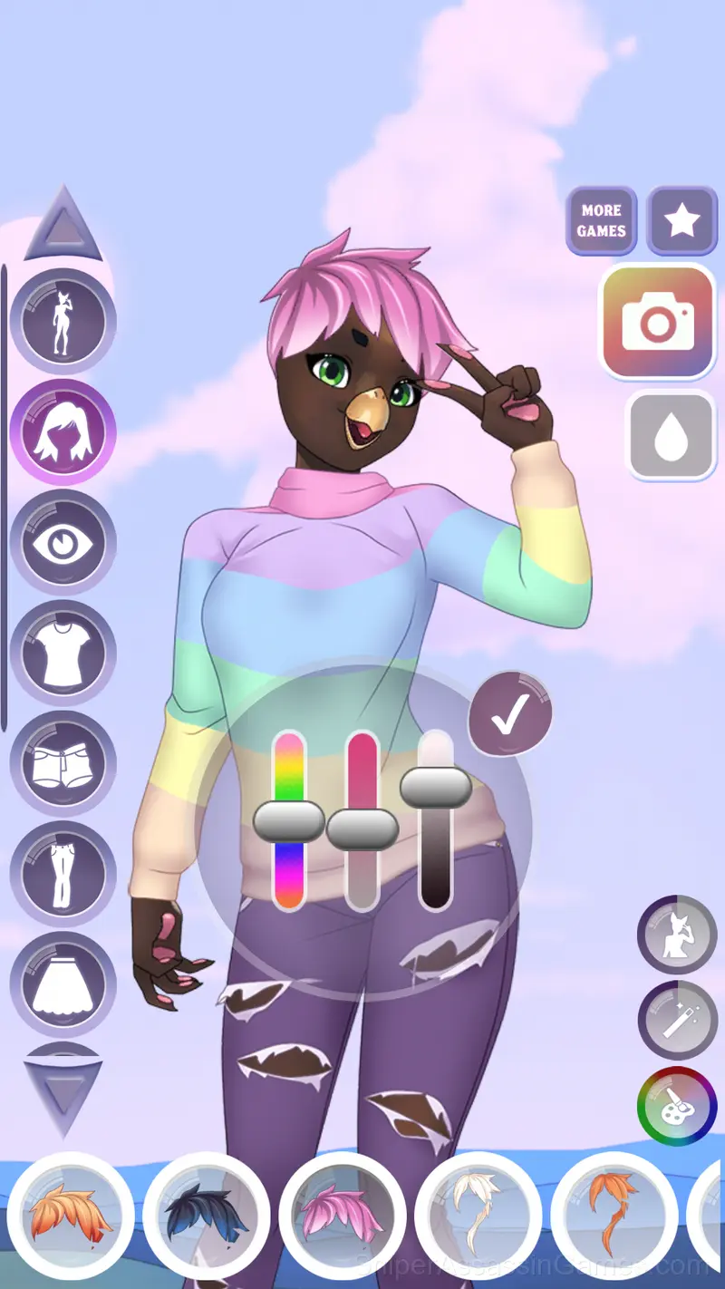 Furry - Anime Dress Up gameplay screenshot 3