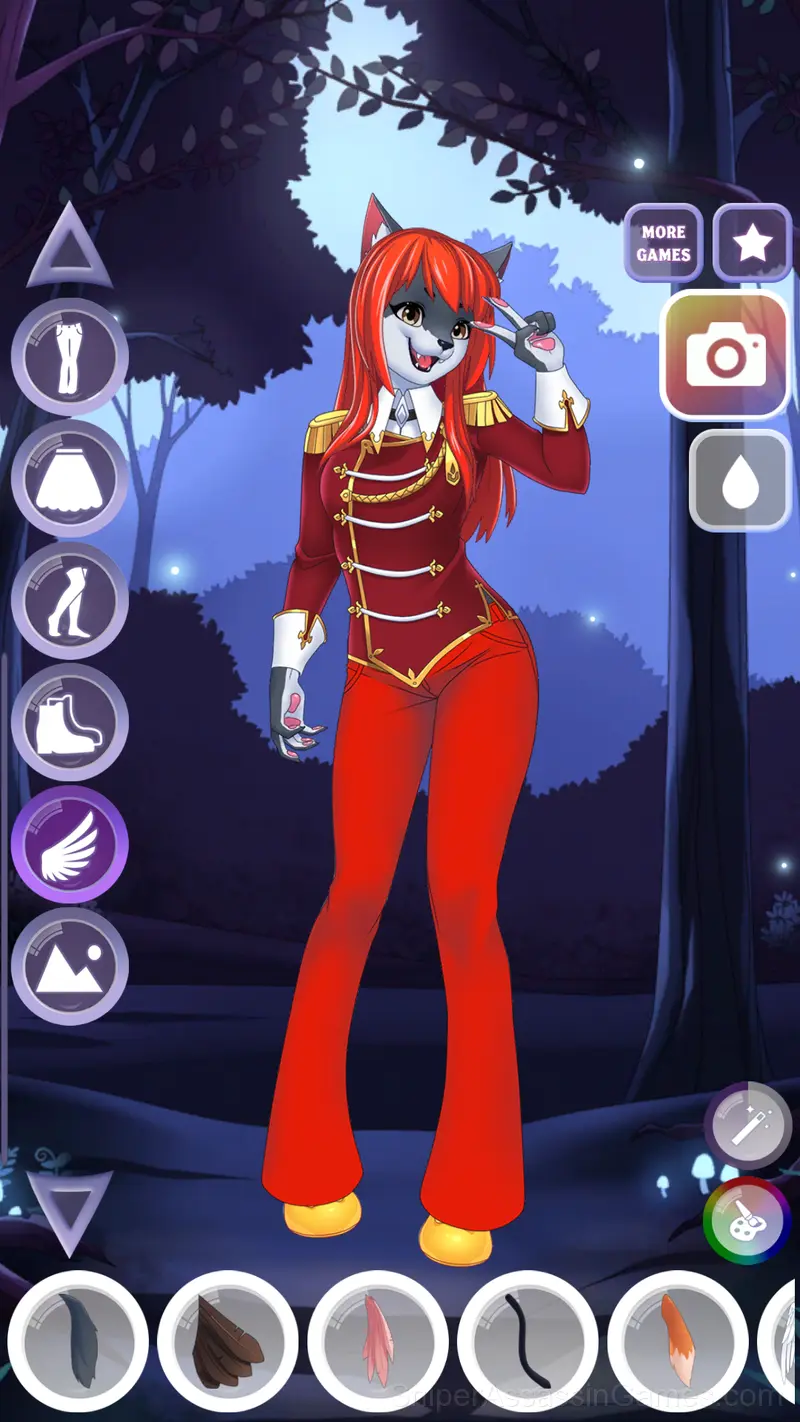 Furry - Anime Dress Up gameplay screenshot 4