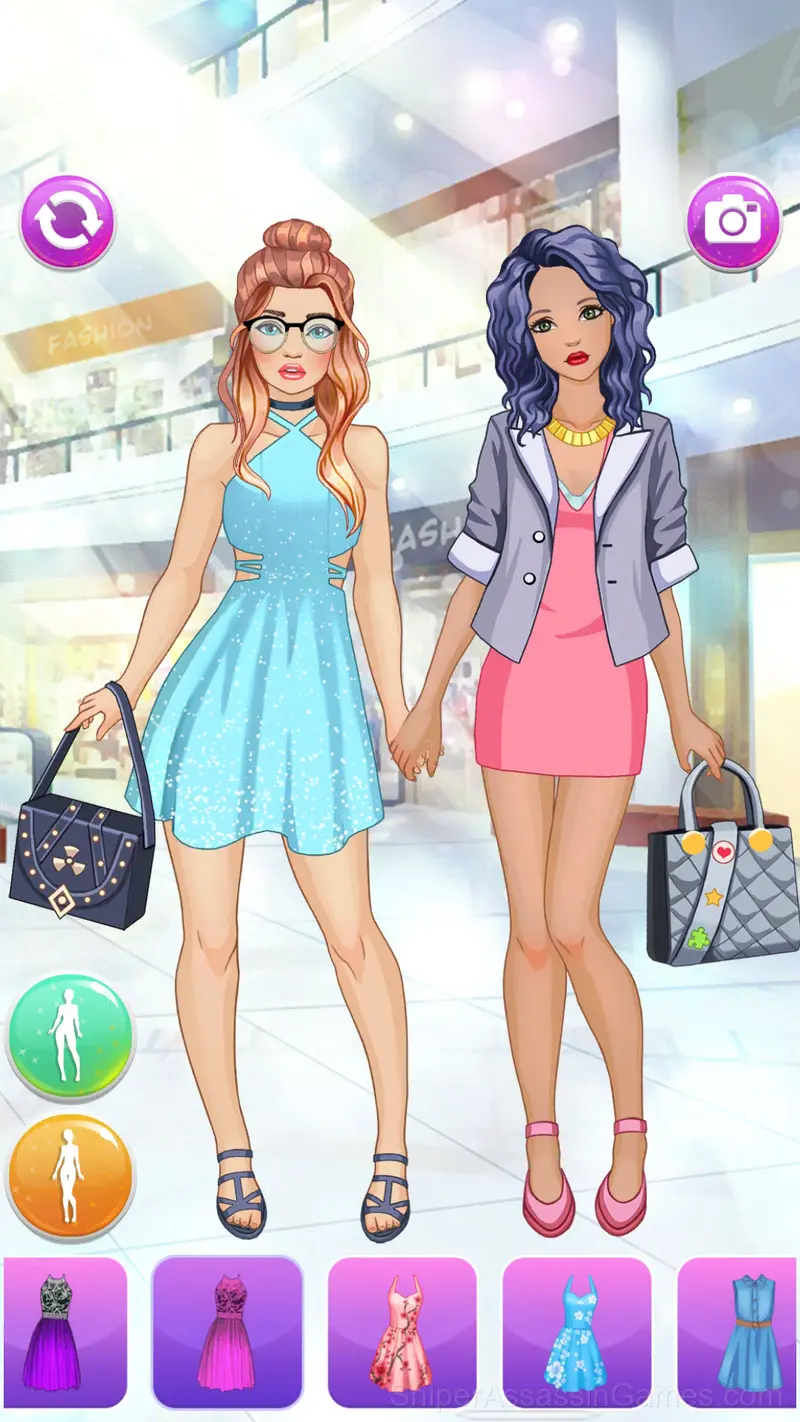 Dress Up BFF Girls gameplay screenshot 2