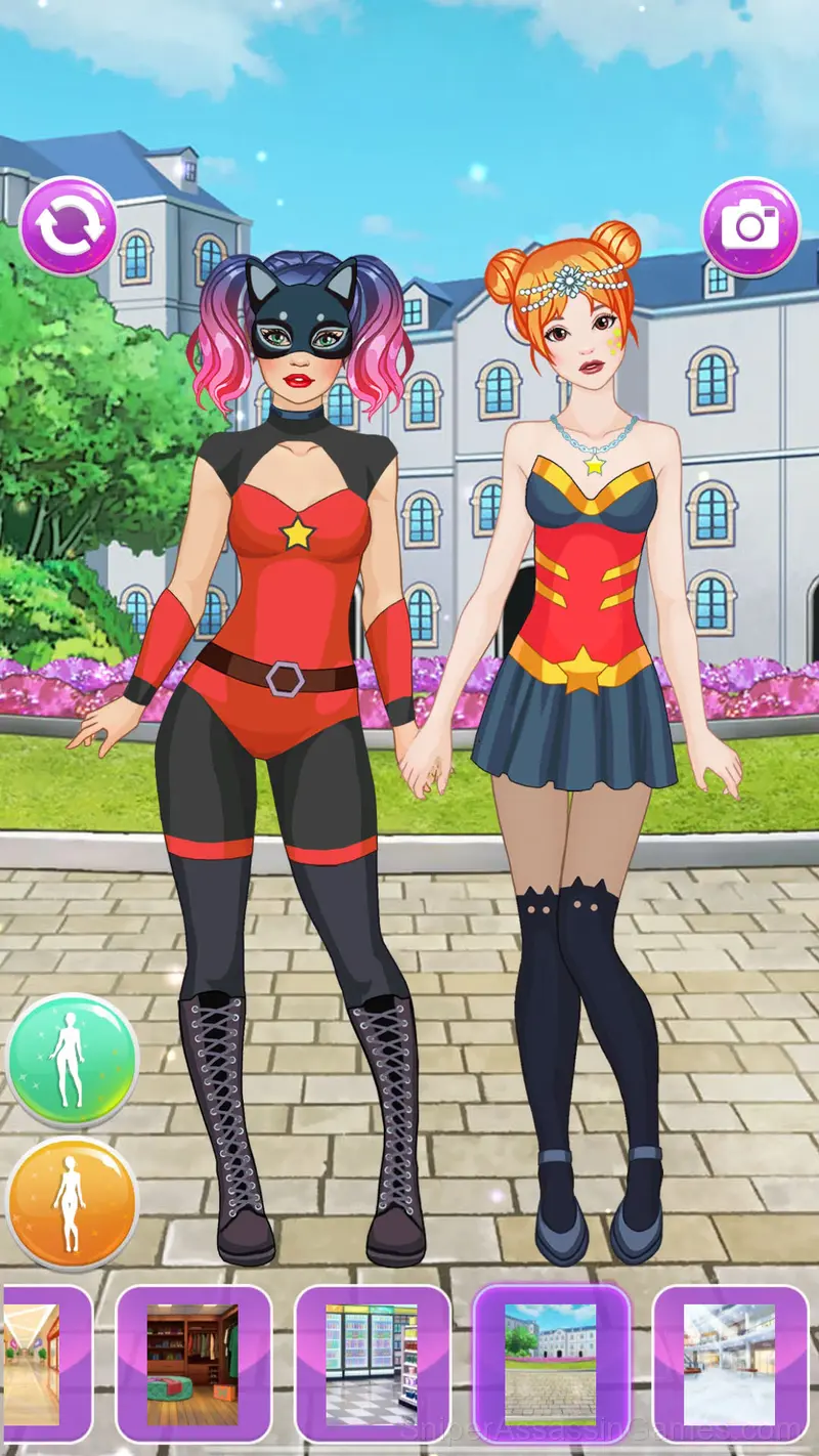 Dress Up BFF Girls gameplay screenshot 3