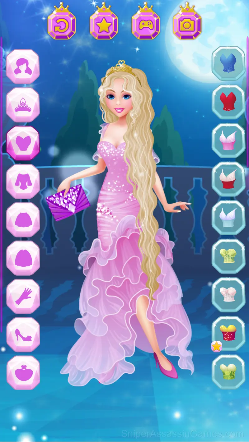 Cinderella Dress Up gameplay screenshot 5