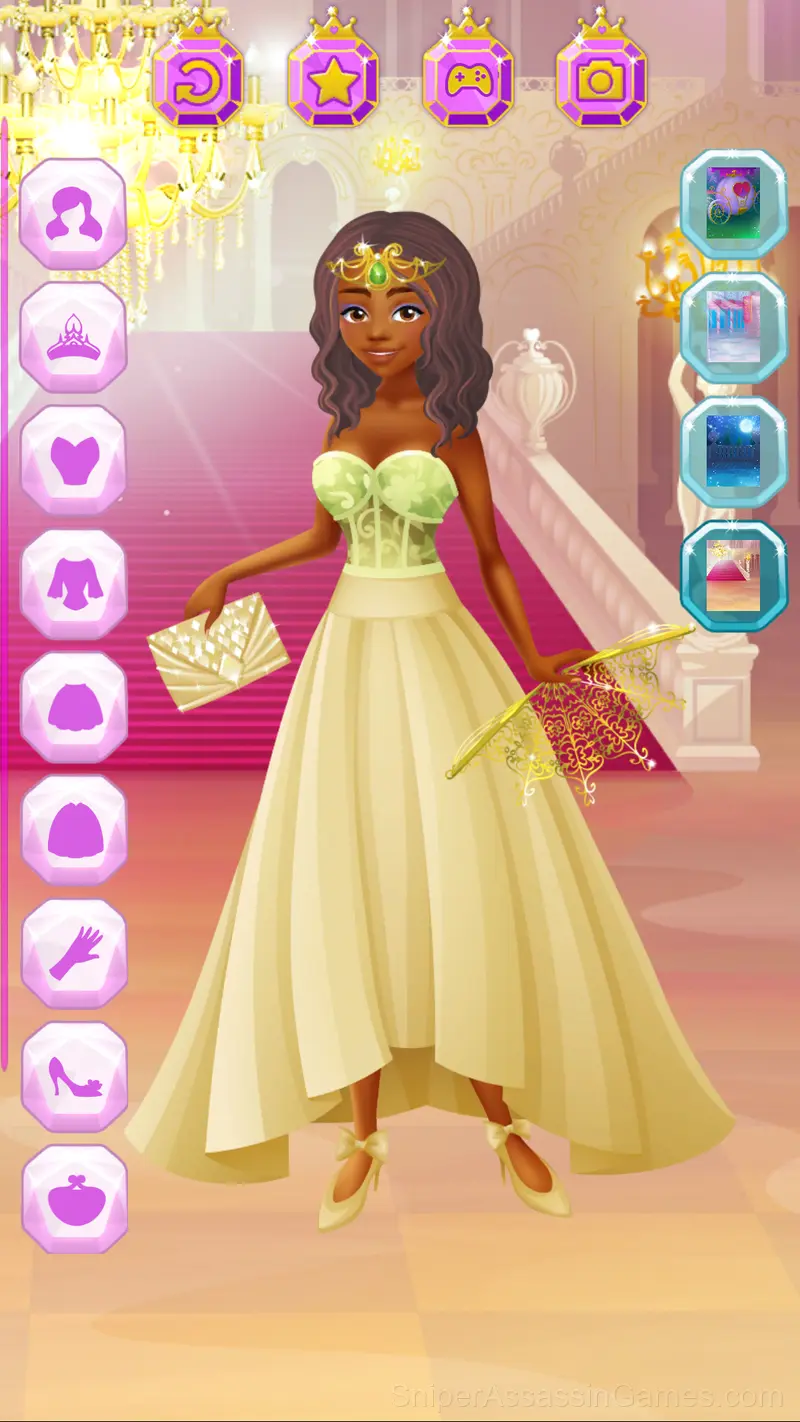 Cinderella Dress Up gameplay screenshot 6