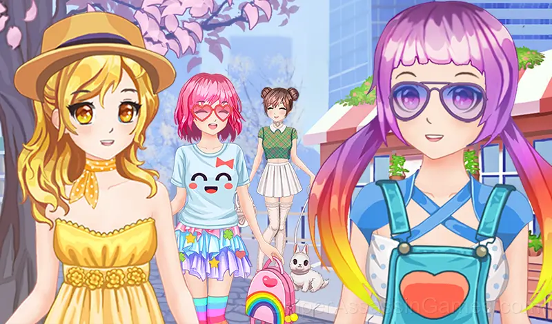 Play Anime Kawaii Dress Up