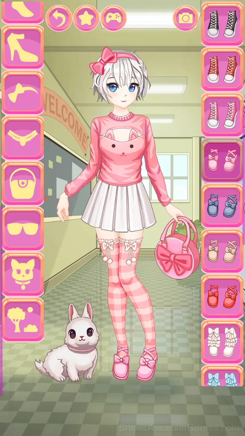 Anime Kawaii Dress Up gameplay screenshot 2