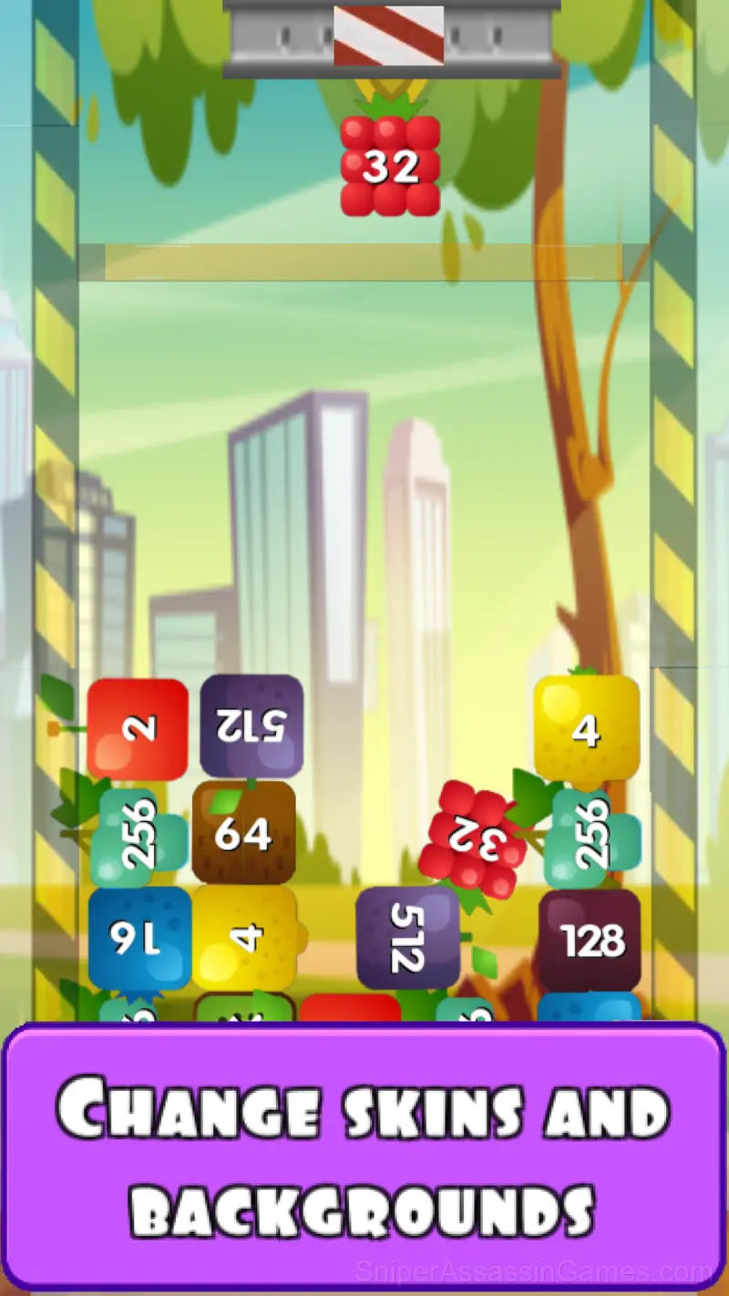 Funny Cubes 2048 gameplay screenshot 4