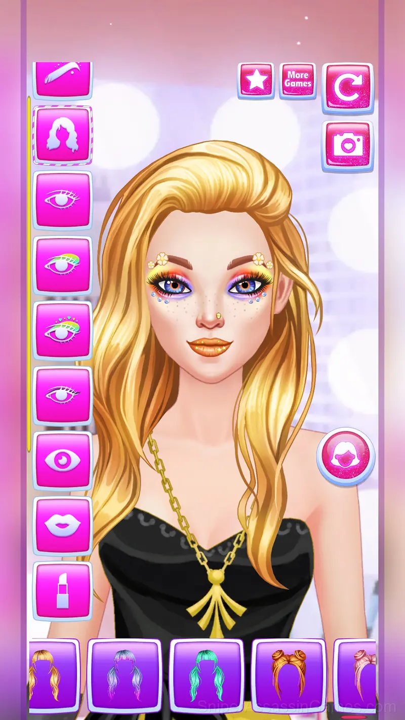 Girls Makeup & Makeover gameplay screenshot 1