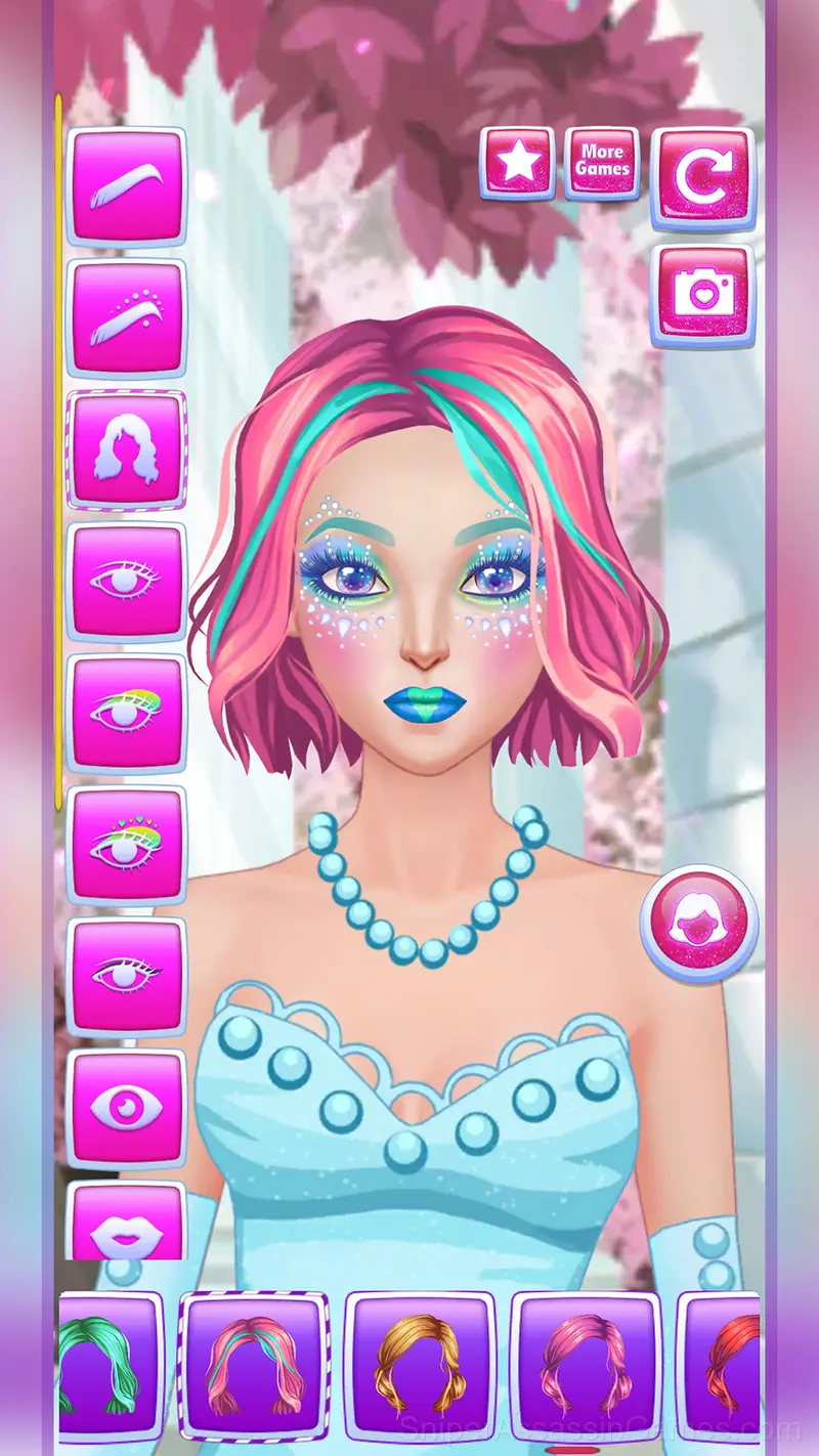 Girls Makeup & Makeover gameplay screenshot 2