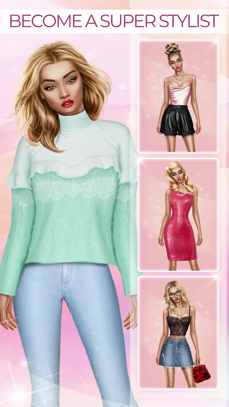 Celebrity Fashion Dress Up gameplay screenshot 3