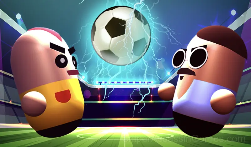 Play 2 Player Head Soccer