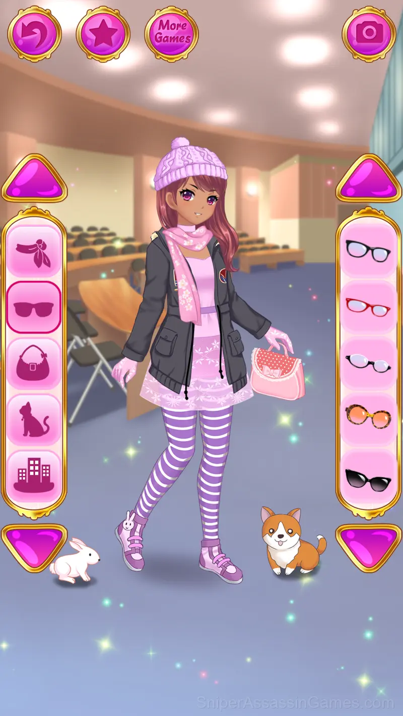 Anime Dress Up gameplay screenshot 2