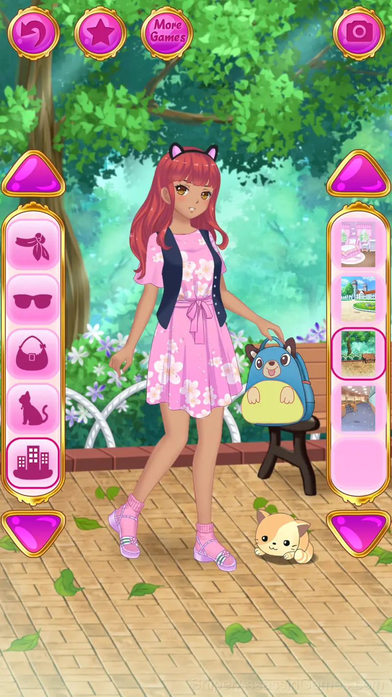Anime Dress Up gameplay screenshot 5