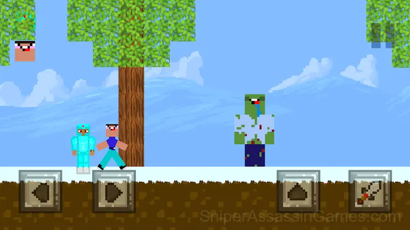 Noob vs Pro 1 gameplay screenshot 2