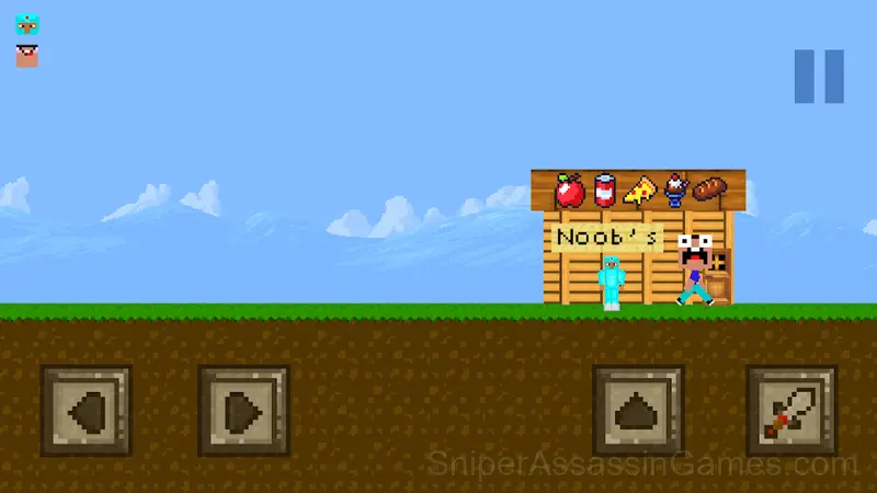 Noob vs Pro 1 gameplay screenshot 4