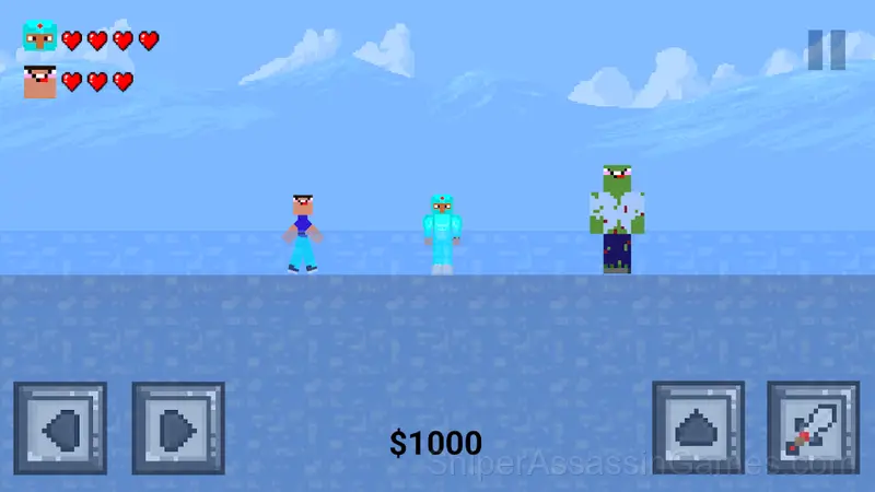Noob vs Pro 1 gameplay screenshot 5