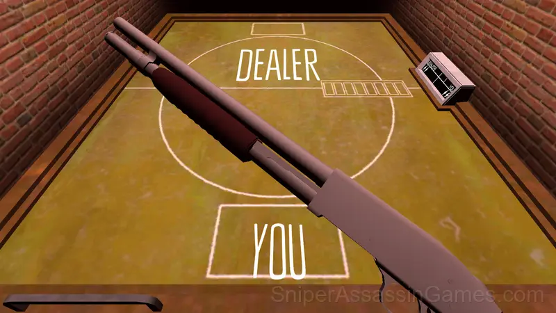Buckshot roulette gameplay screenshot 3