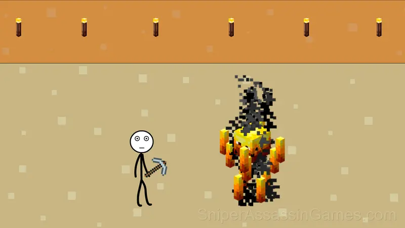 Stickman Craft. Chapter 1 gameplay screenshot 2