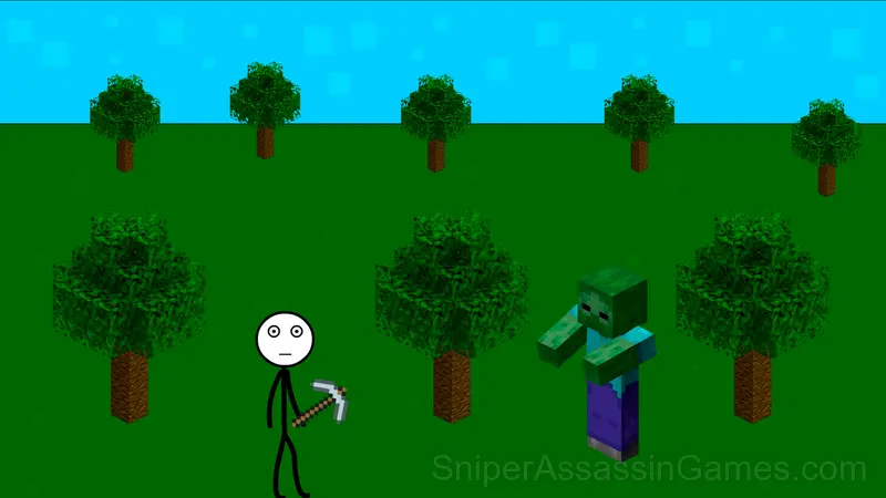 Stickman Craft. Chapter 1 gameplay screenshot 6