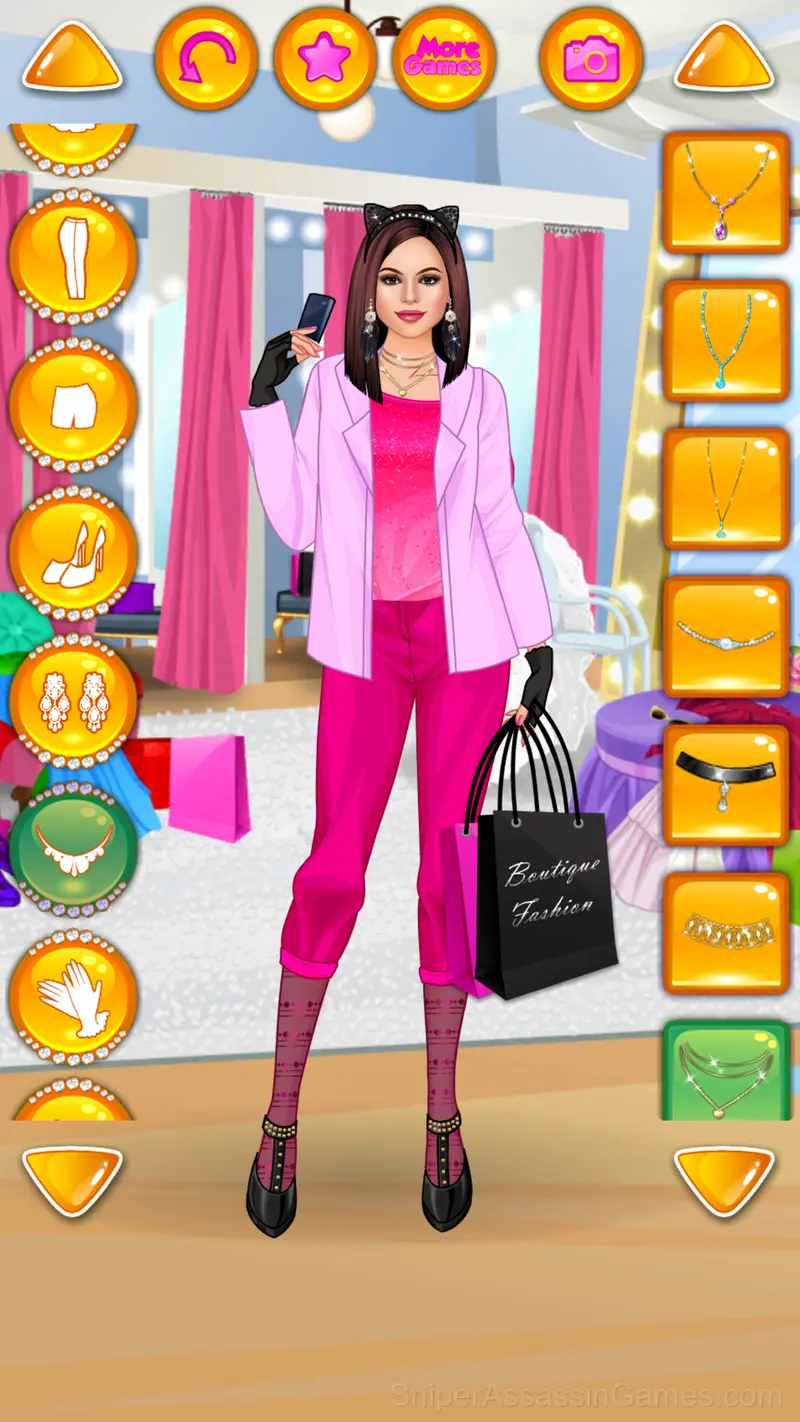 Rich Girl Shopping Games gameplay screenshot 1