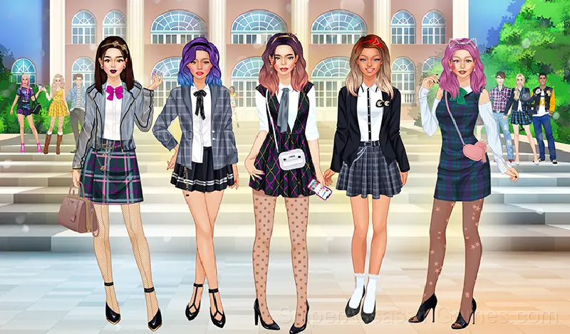 Play College Girls Team Makeover