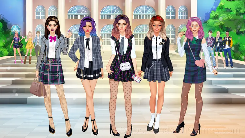 College Girls Team Makeover gameplay screenshot 2