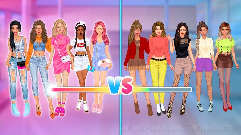 College Girls Team Makeover gameplay screenshot 3