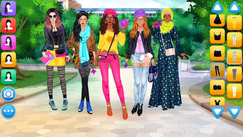 College Girls Team Makeover gameplay screenshot 4