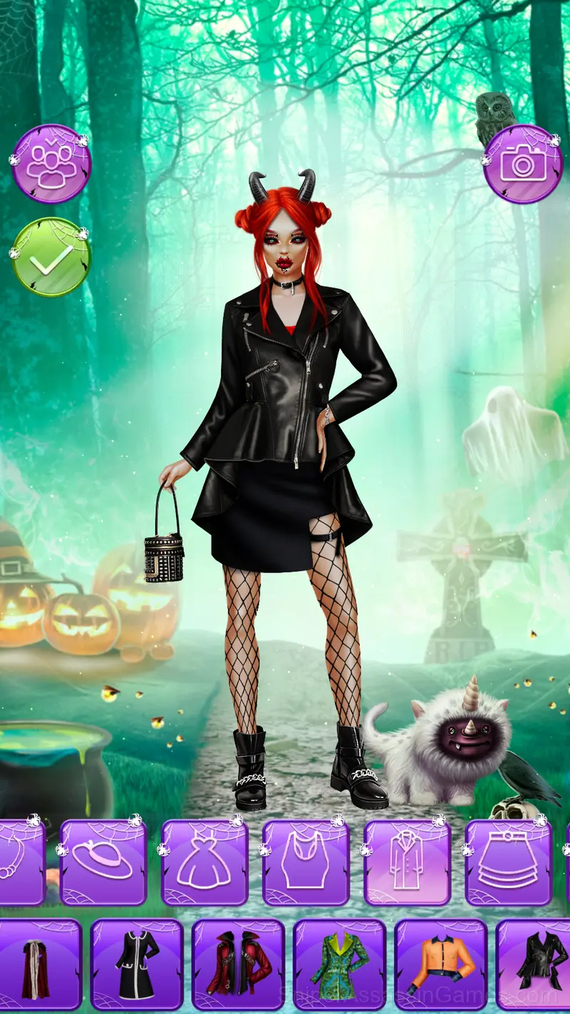 Monster Girl Dress Up gameplay screenshot 5
