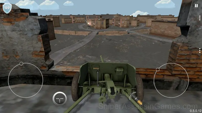 Odin v Pole Voin - Artillerist gameplay screenshot 1