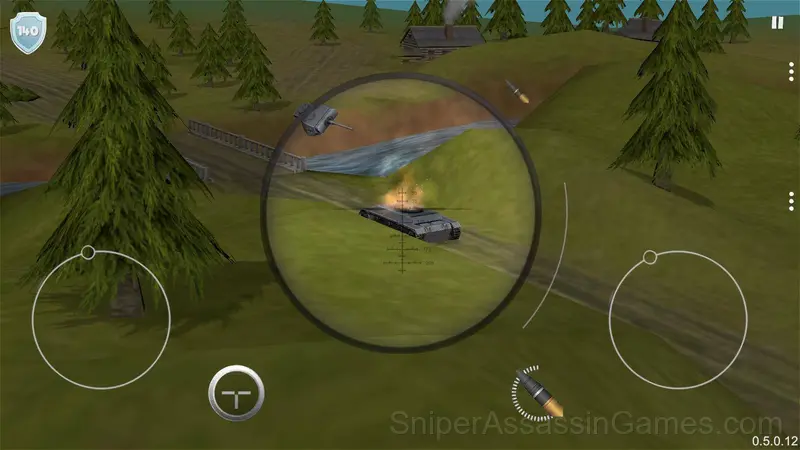Odin v Pole Voin - Artillerist gameplay screenshot 2