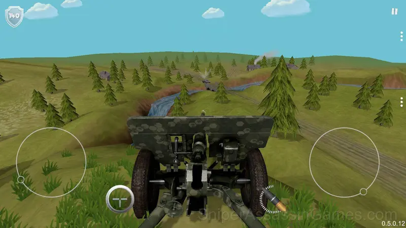 Odin v Pole Voin - Artillerist gameplay screenshot 3
