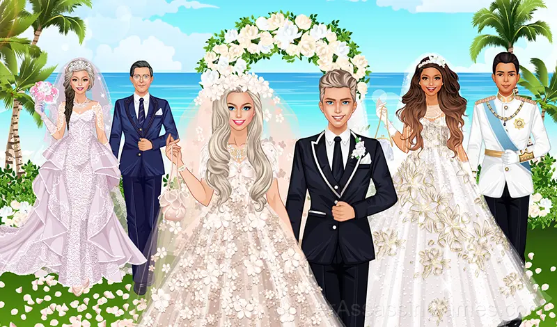 Play Wedding Dress Up for Girls