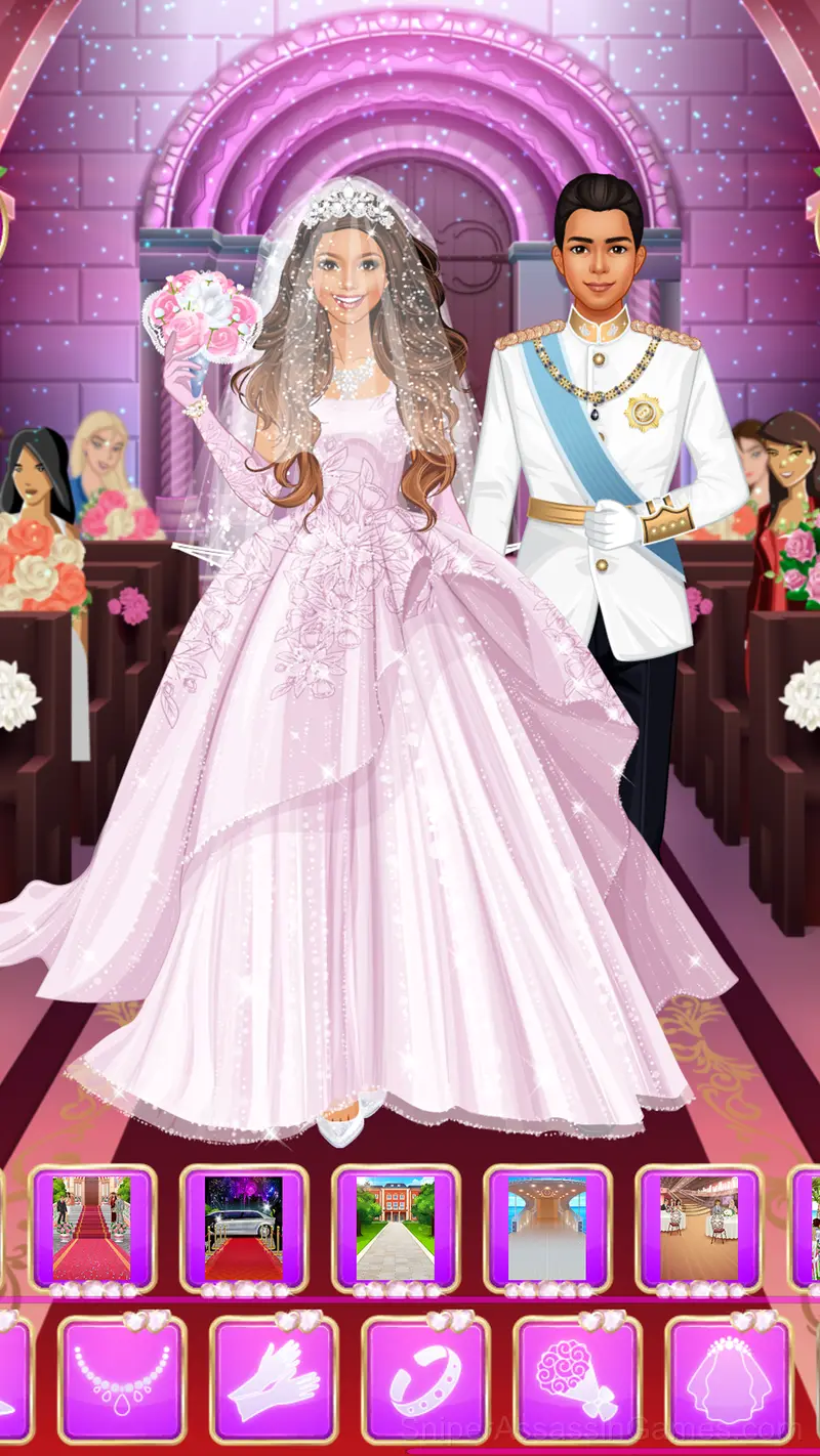 Wedding Dress Up for Girls gameplay screenshot 2