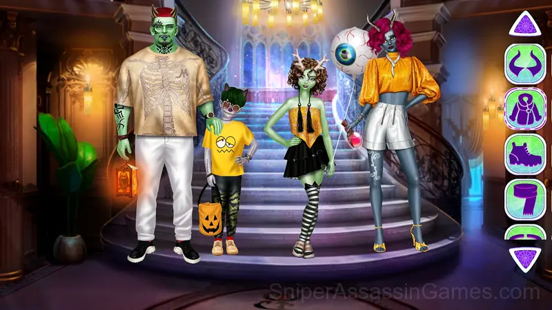 Monsters Family Dress Up gameplay screenshot 6