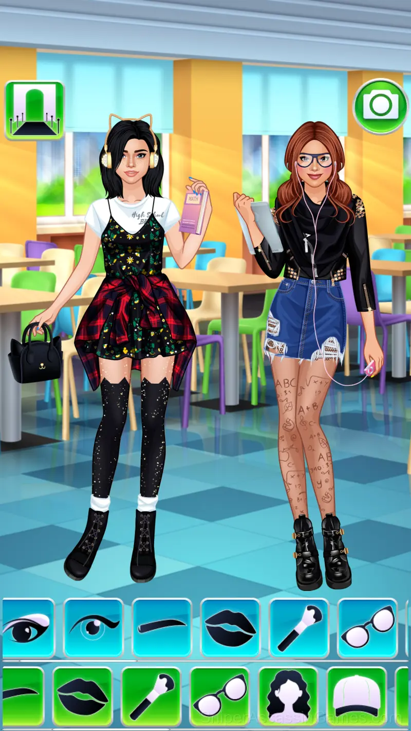 High School BFF Dress Up gameplay screenshot 2