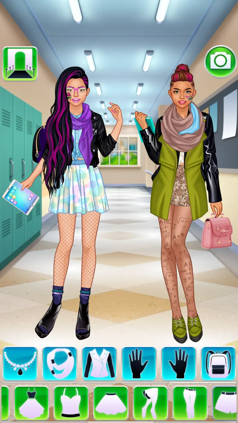 High School BFF Dress Up gameplay screenshot 3