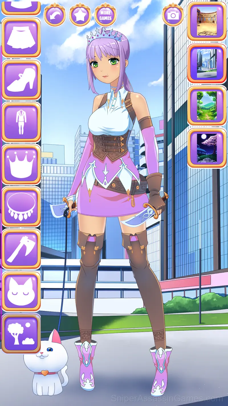 Fantasy Avatar Dress Up gameplay screenshot 1