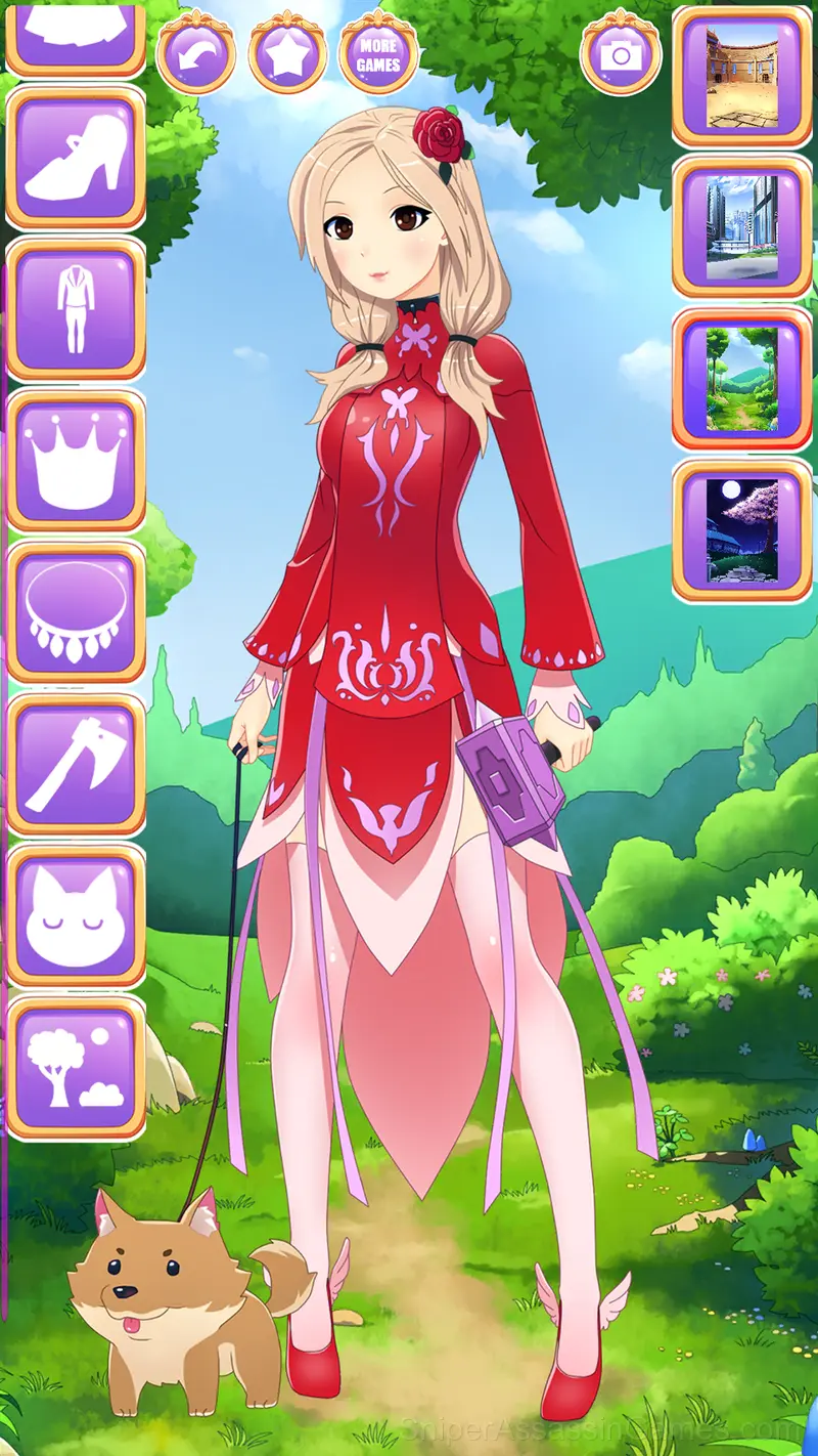 Fantasy Avatar Dress Up gameplay screenshot 3