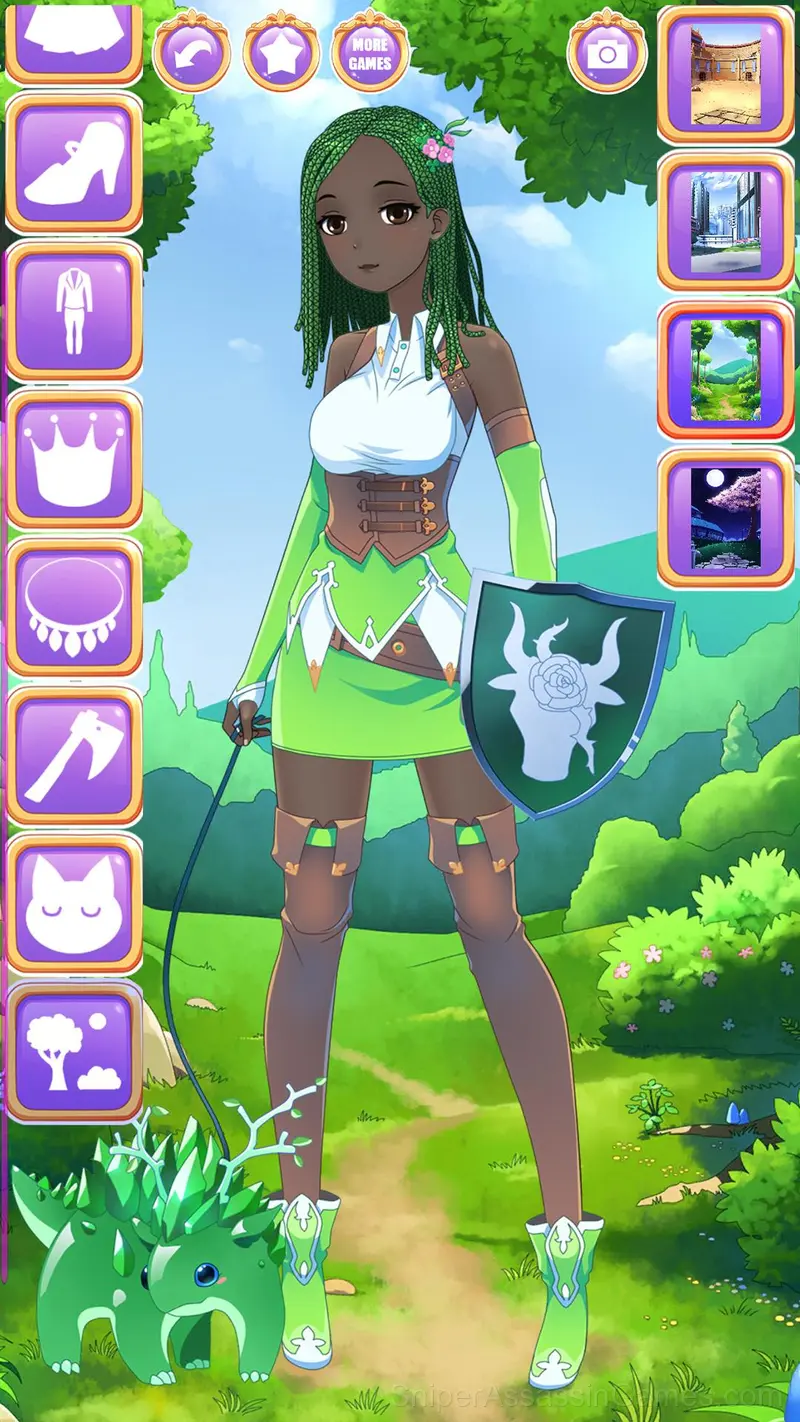 Fantasy Avatar Dress Up gameplay screenshot 6