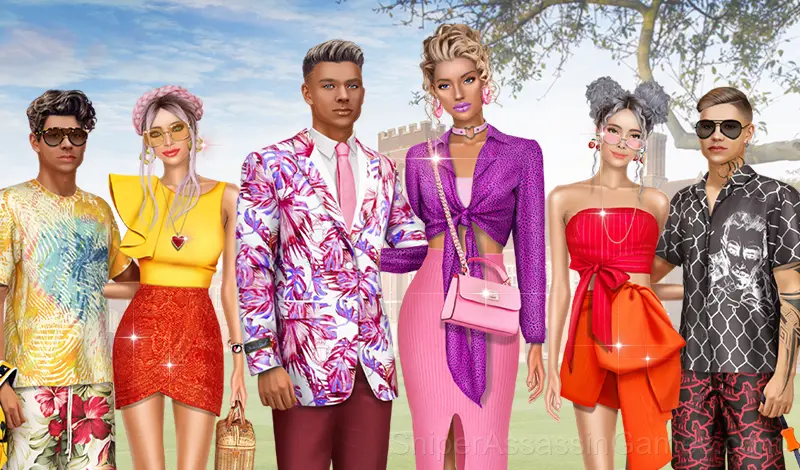 Play Rich College Couple Dress Up