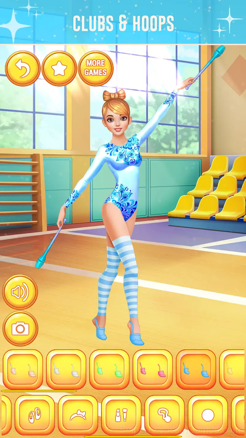Gymnastics Girl Dress Up gameplay screenshot 3