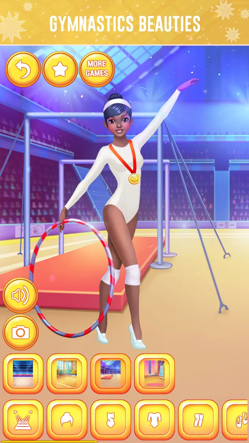 Gymnastics Girl Dress Up gameplay screenshot 5