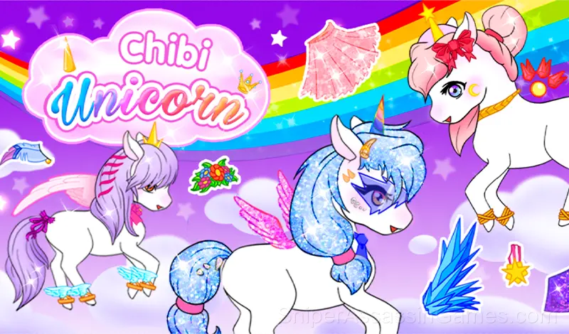 Play Chibi Unicorn Dress Up